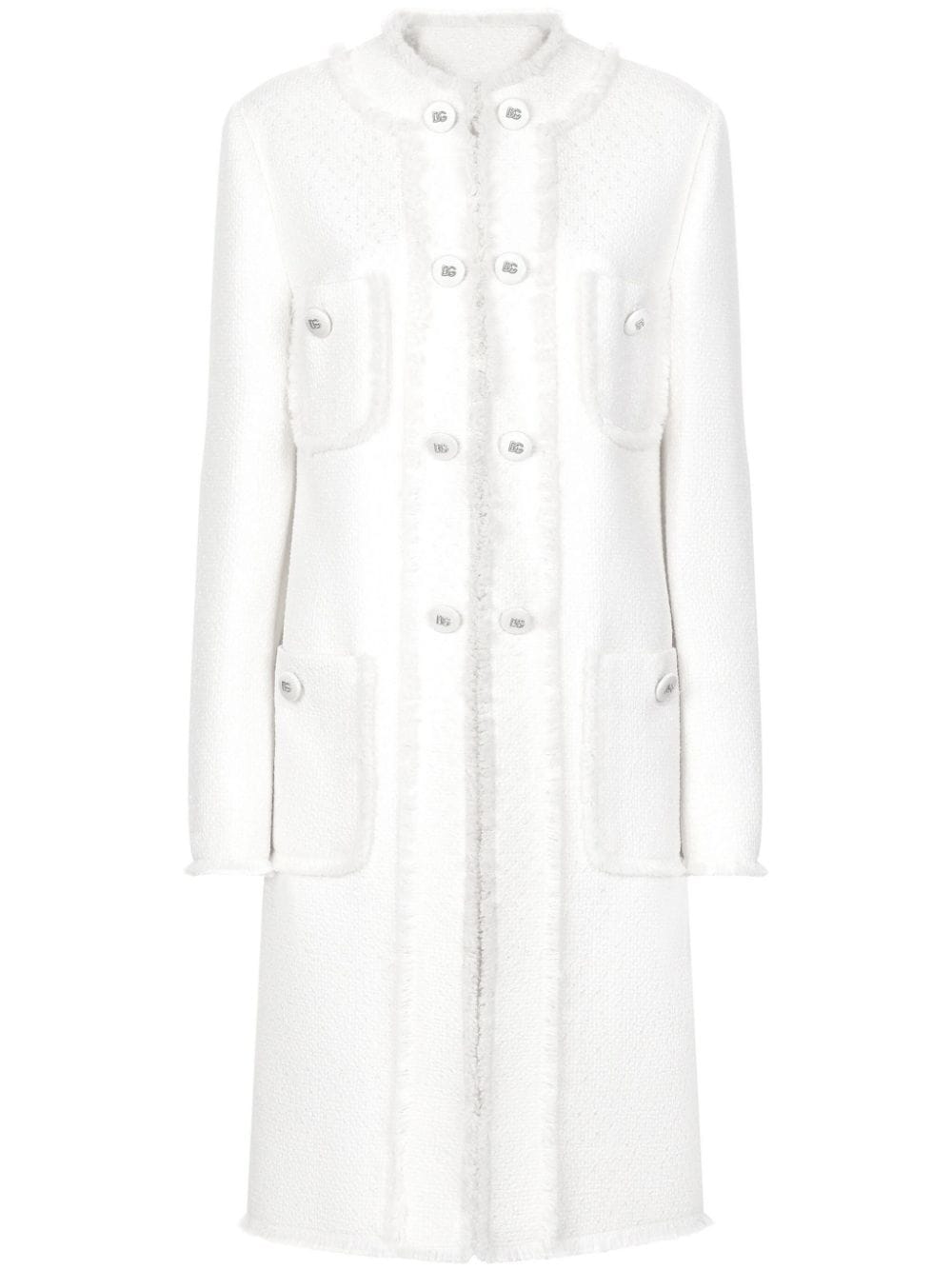 Jackets 44 Dolce & Gabbana Coats Cream Brand