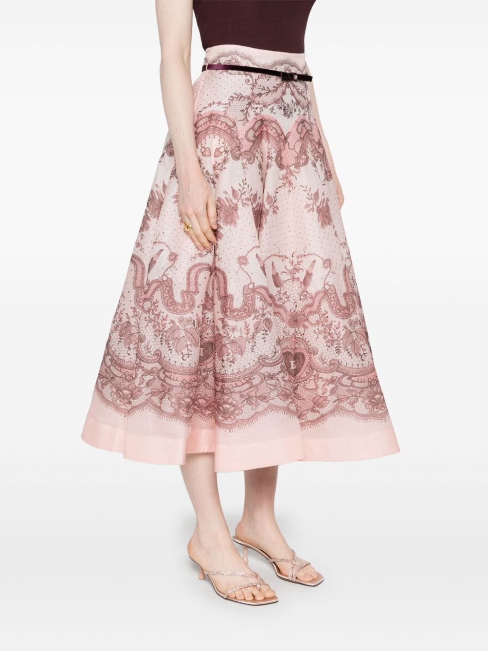 Skirts 1 Zimmermann Skirts Pink Brand