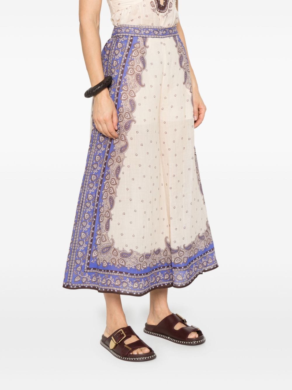 Trousers 2 Zimmermann Trousers Purple Brand