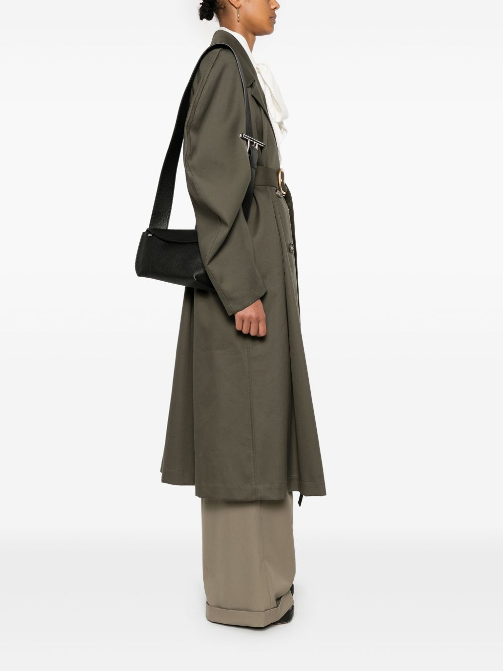 Alexander Mcqueen T-Bar leather shoulder bag