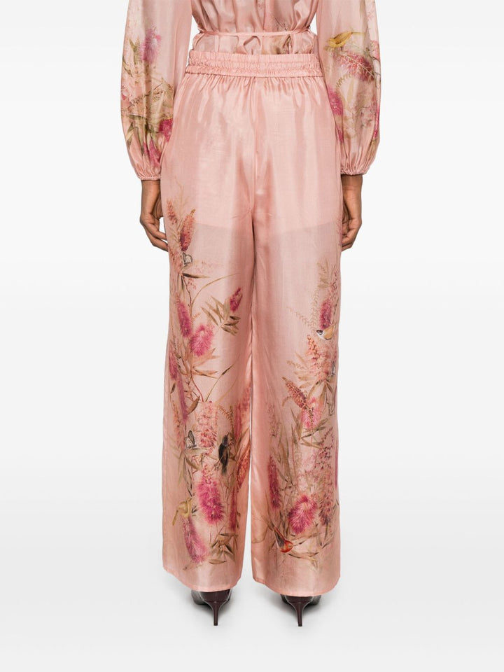 Zimmermann Trousers Pink