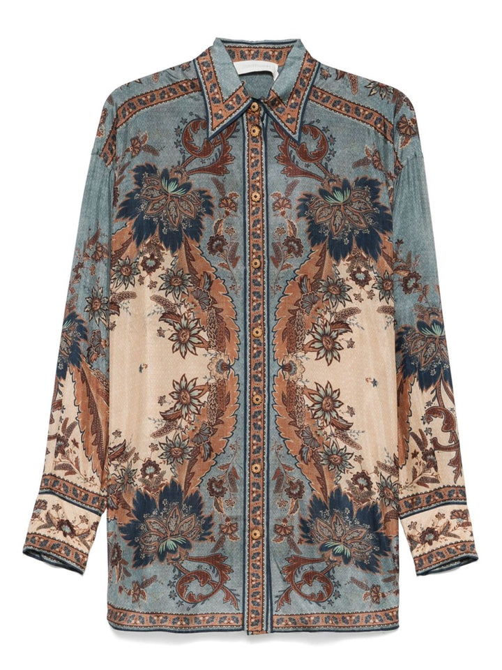 Zimmermann Shirts Blue