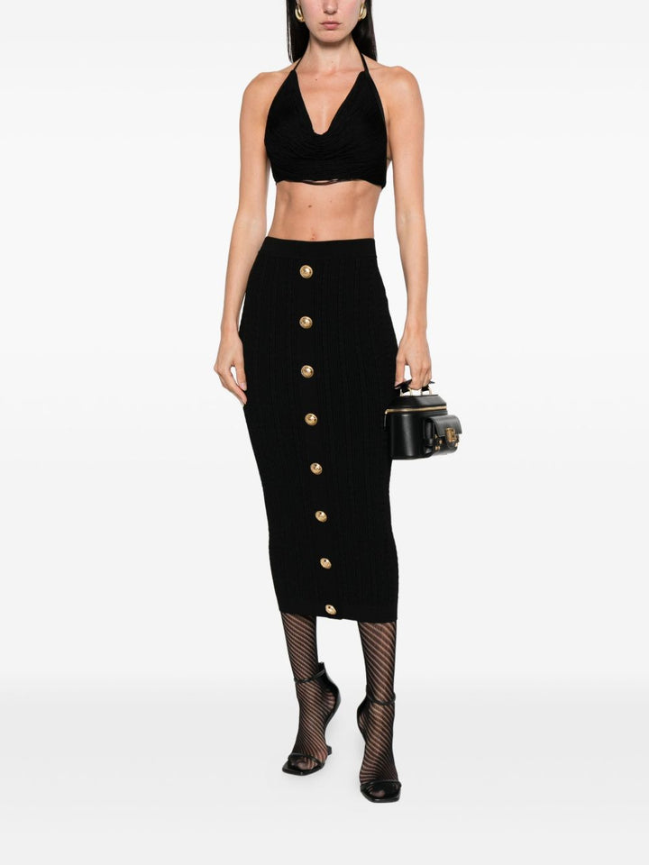Balmain Skirts Black