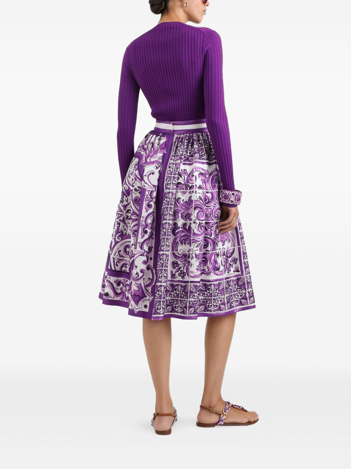 Dolce & Gabbana Skirts Purple