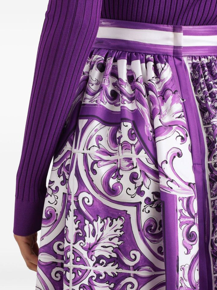 Dolce & Gabbana Skirts Purple
