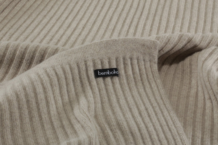 Bemboka ANGORA & MERINO WOOL THROWS Bemboka Wide Rib Angora & Merino Wool Throw - Pre-Shrunk Brand