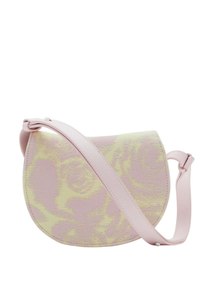 Burberry Shoulder UNI Burberry Bags Pink Wool Burberry pink wool bag with elegant design and signature details Brand