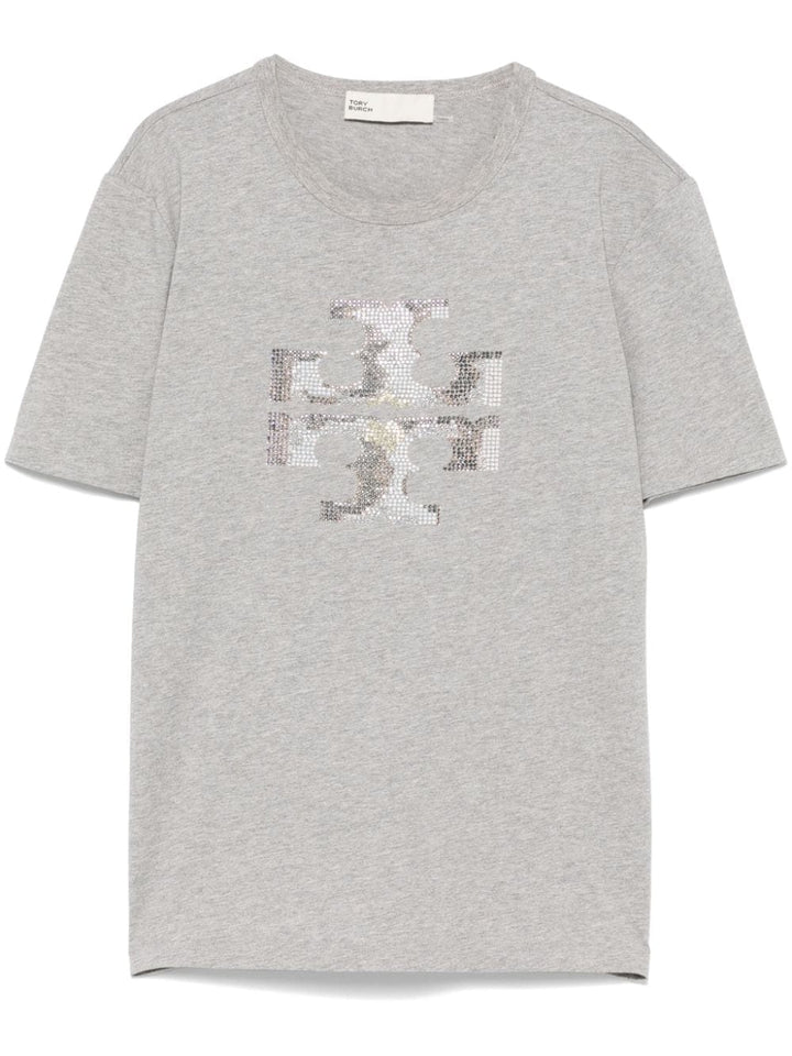 Tory Burch Topwear XS Tory Burch T-shirts and Polos Grey Tory Burch T-shirts and Polos Grey Brand