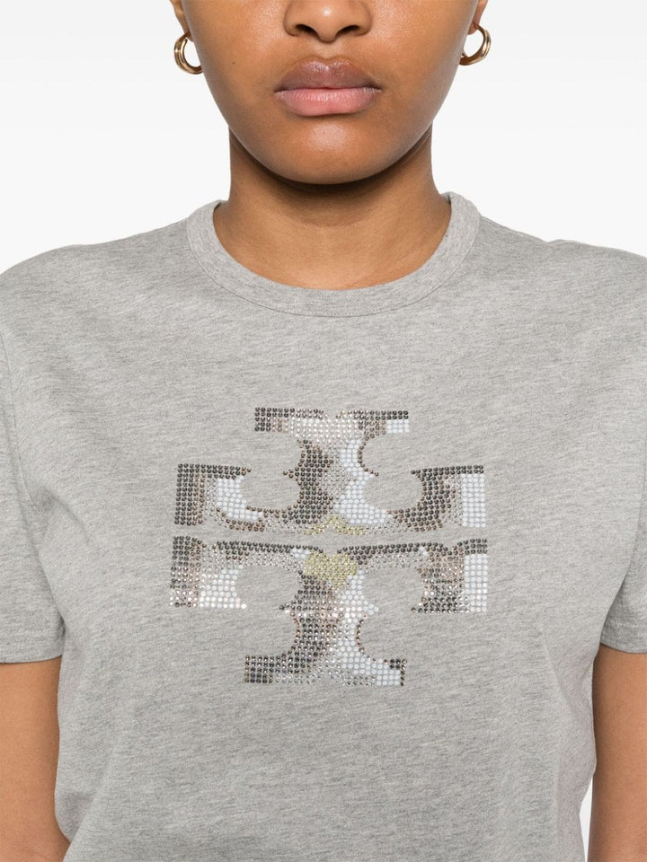 Tory Burch Topwear XS Tory Burch T-shirts and Polos Grey Tory Burch T-shirts and Polos Grey Brand