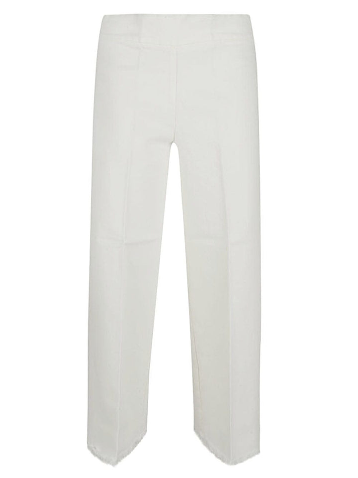 Avenue Montaigne Trousers 4 AVENUE MONTAIGNE Trousers White AVENUE MONTAIGNE Trousers White Brand