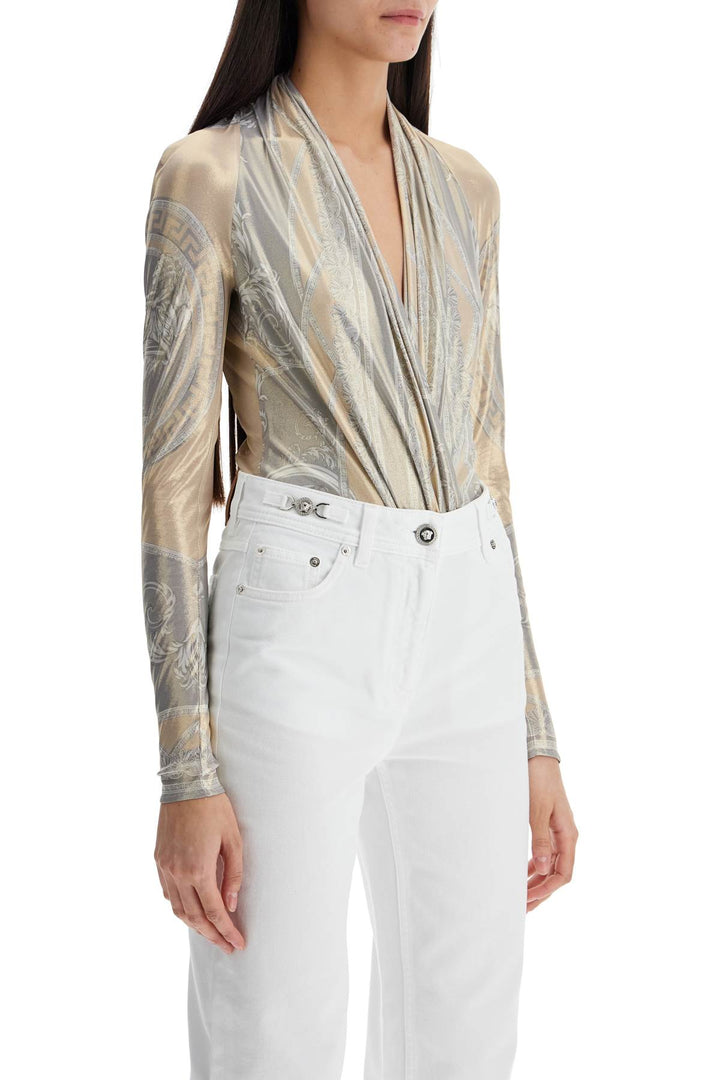 Versace Laminated Jersey Body La Coupe des Dieux
