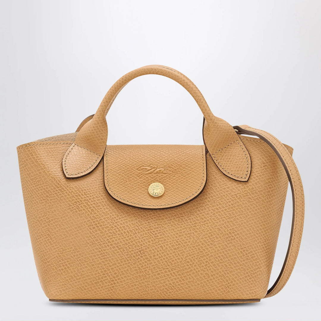 Longchamp - XS Épure shopping bag in Dulce coloured leather