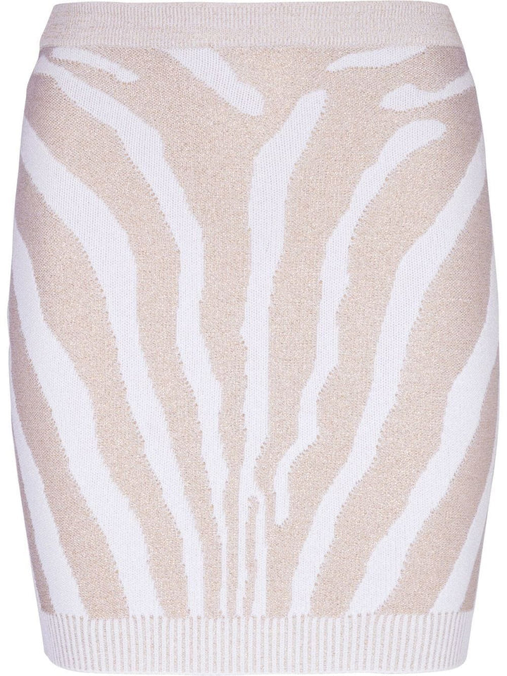 Skirts Balmain Zebra Print Skirt Brand