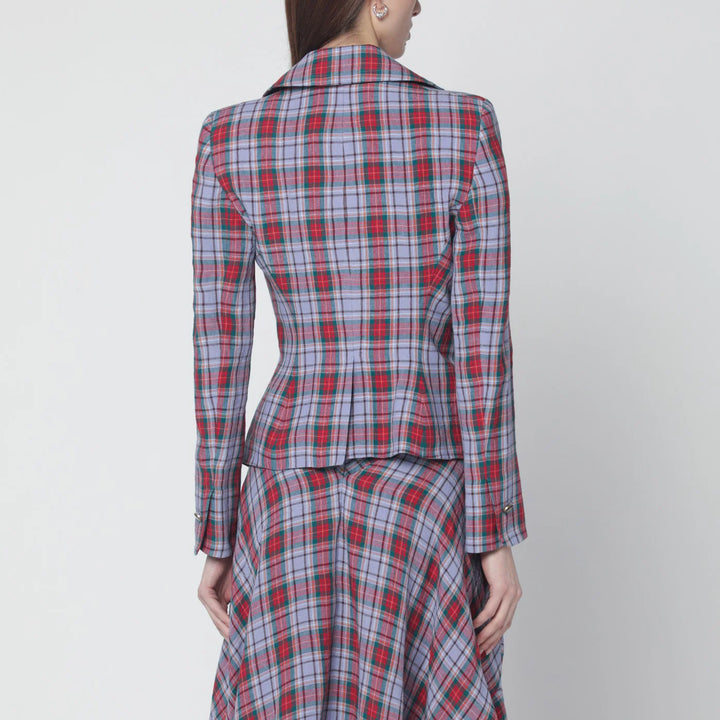 Vivienne Westwood - Drunken jacket with tartan pattern