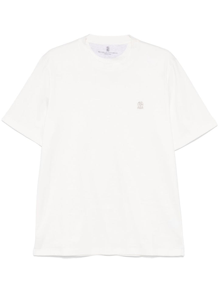Brunello Cucinelli T-shirts and Polos White