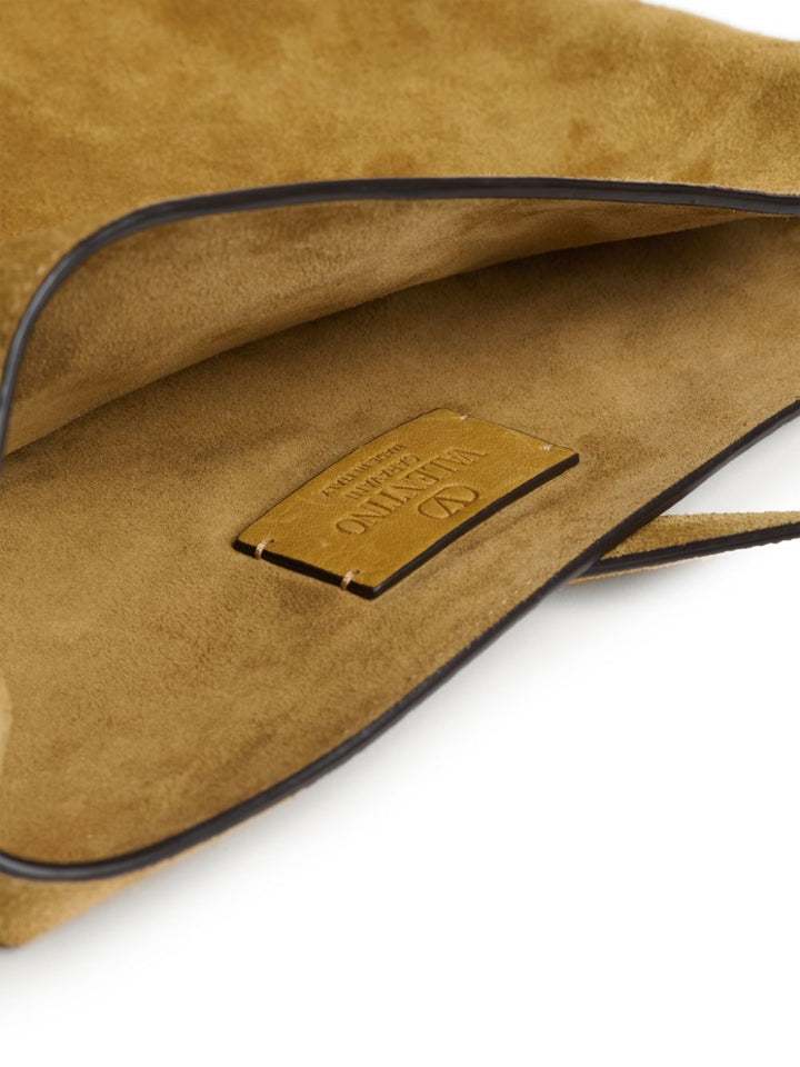 Valentino Garavani Nellcote Suede Leather Shoulder Bag