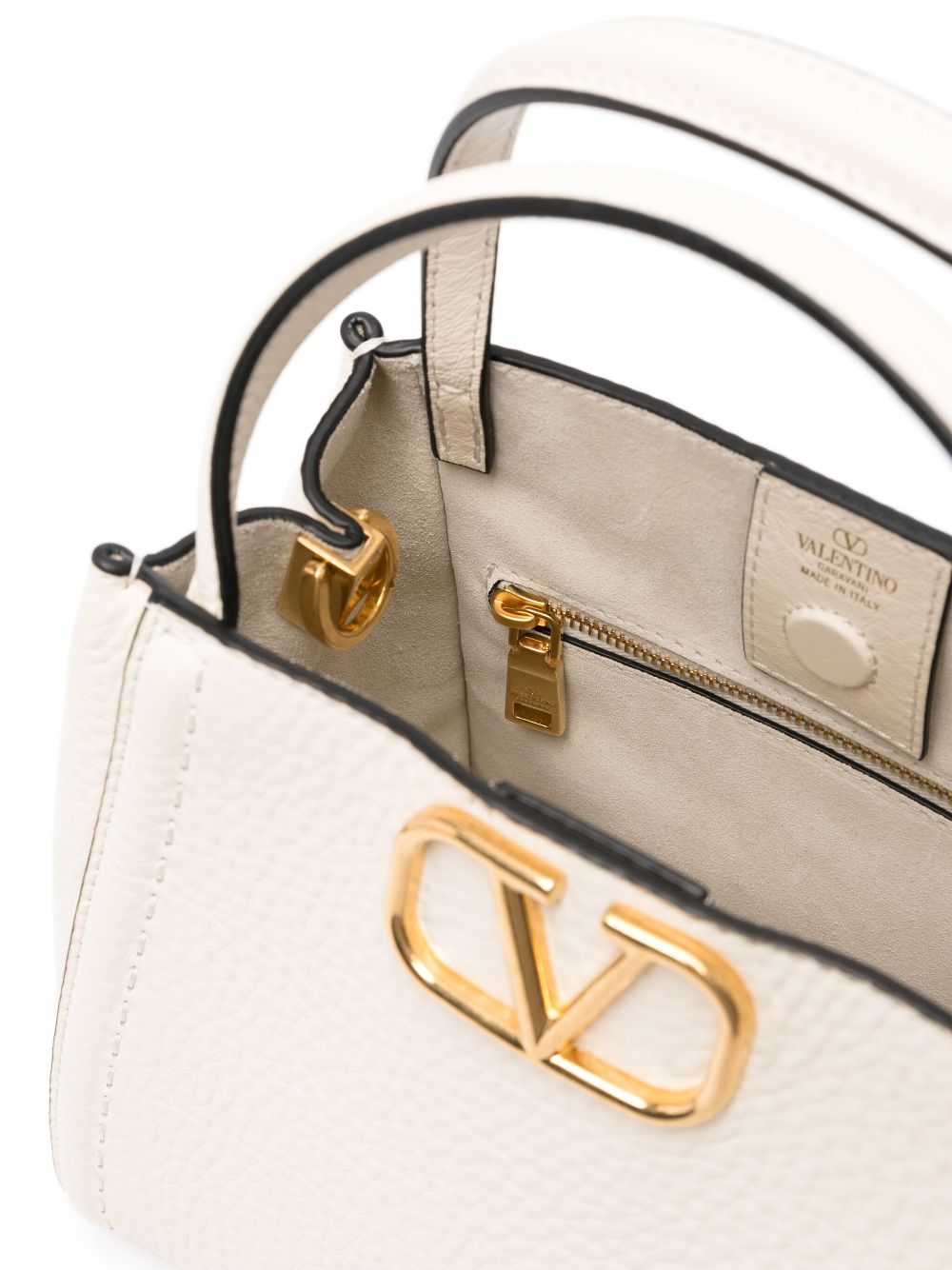 Valentino Garavani Alltime Small Handbag In Grainy Calfskin