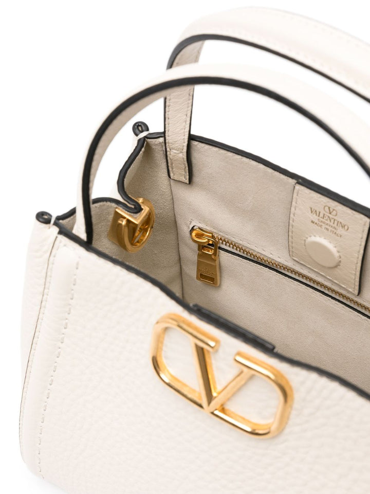 Valentino Garavani Alltime Small Handbag In Grainy Calfskin