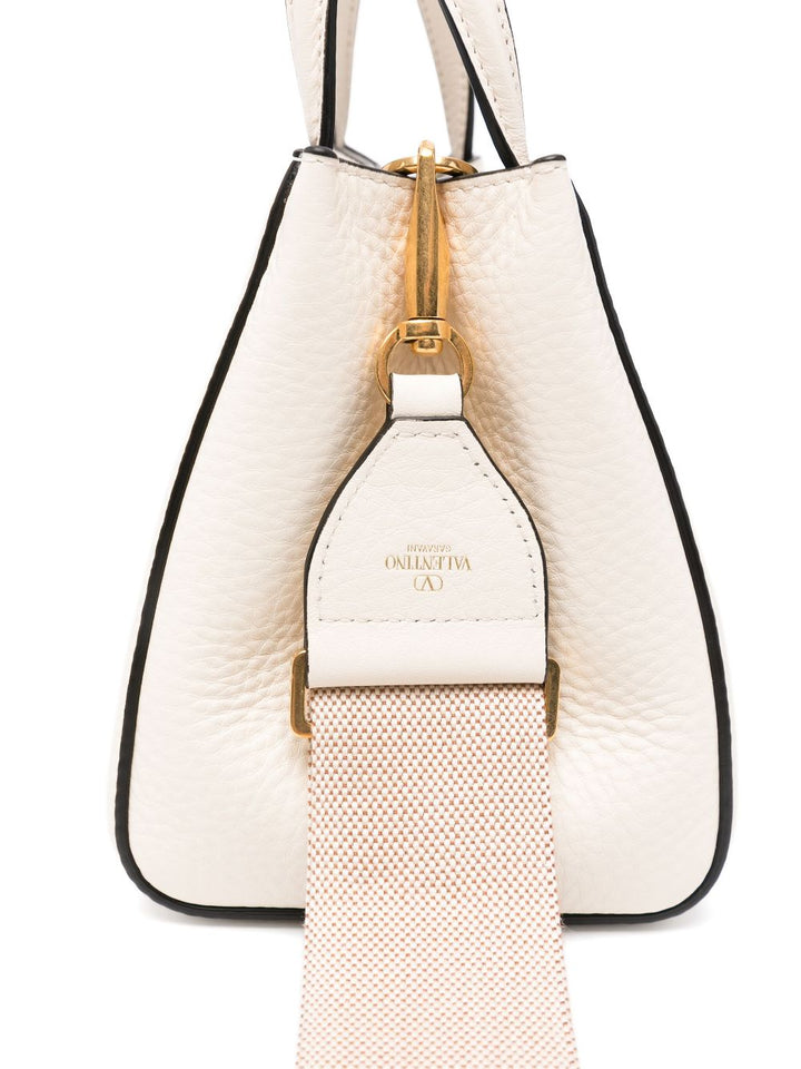 Valentino Garavani Alltime Small Handbag In Grainy Calfskin