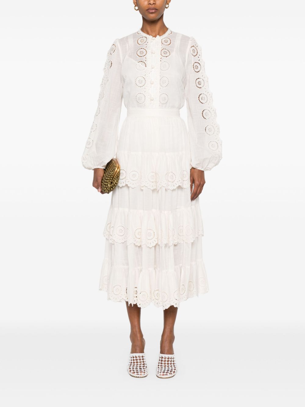 Zimmermann Skirts Ivory