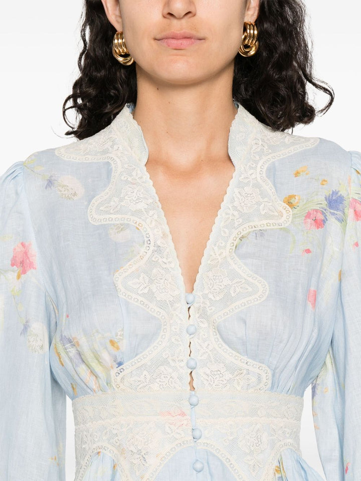 Zimmermann Dresses Clear Blue