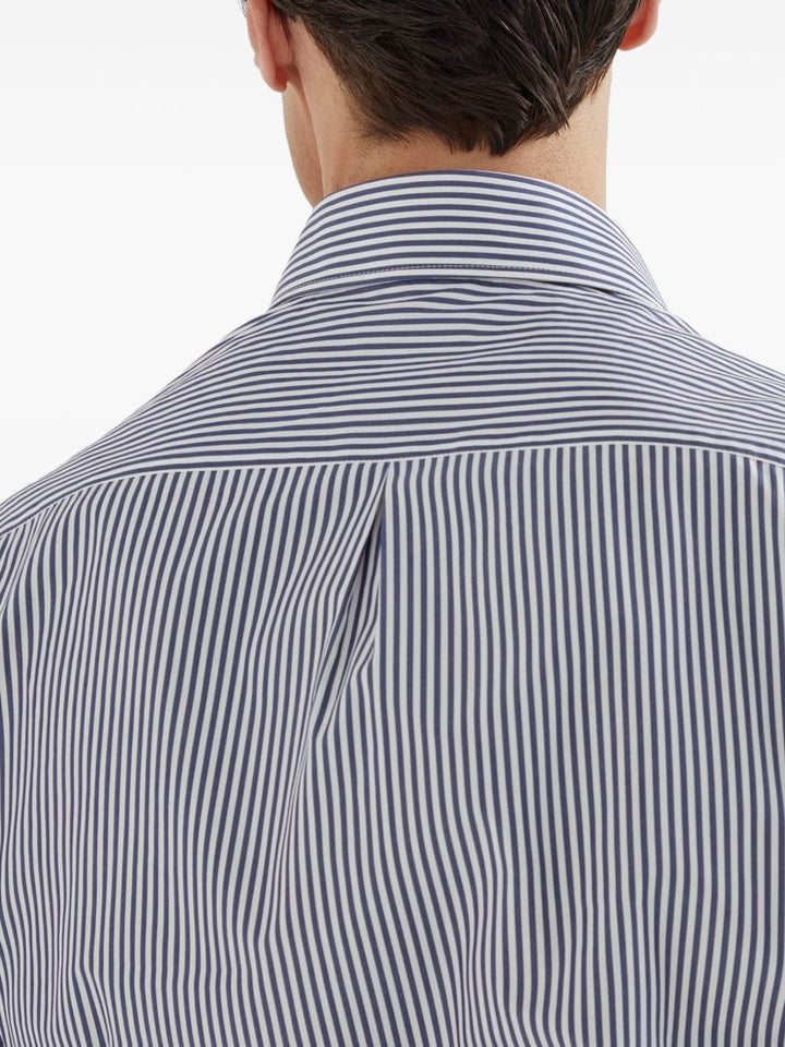 Shirts Brunello Cucinelli Shirts Blue Brand