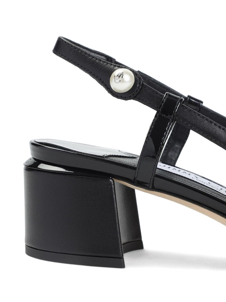 Medium Heel Jimmy Choo With Heel Black Brand