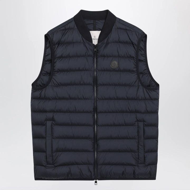 Moncler - Blue quilted Froissel waistcoat