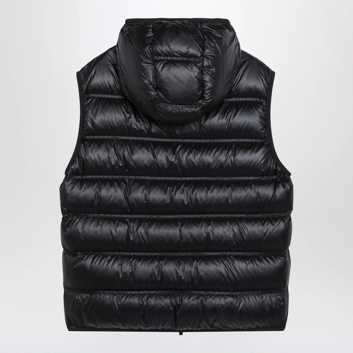 Moncler - Black nylon-padded Panestrel waistcoat