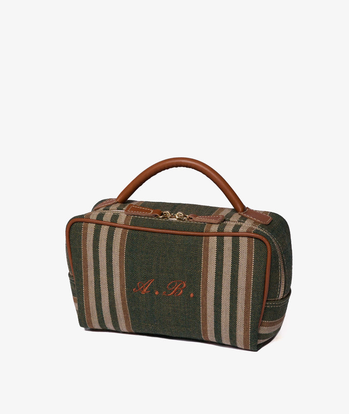 Cosmetic & Toiletry Bag My Style Bags Berkeley Antibes Beauty Case in Myrtle Green Brand