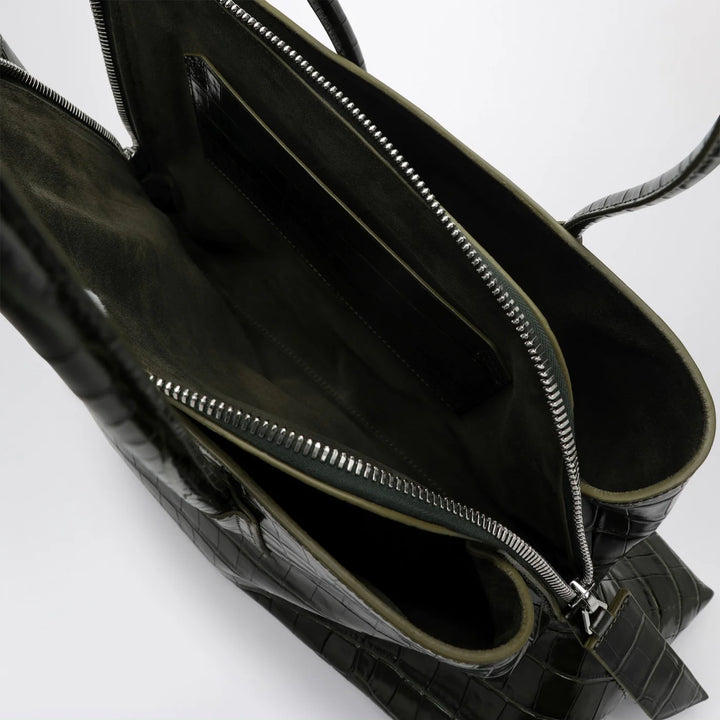 The Attico - Dark green La Passeggiata medium bag