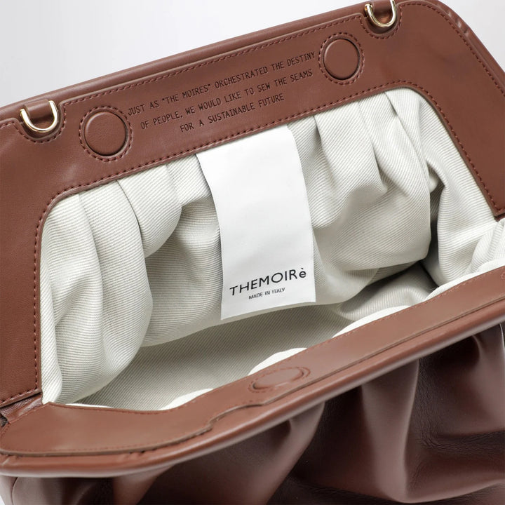 THEMOIRè - Tia clutch in brown