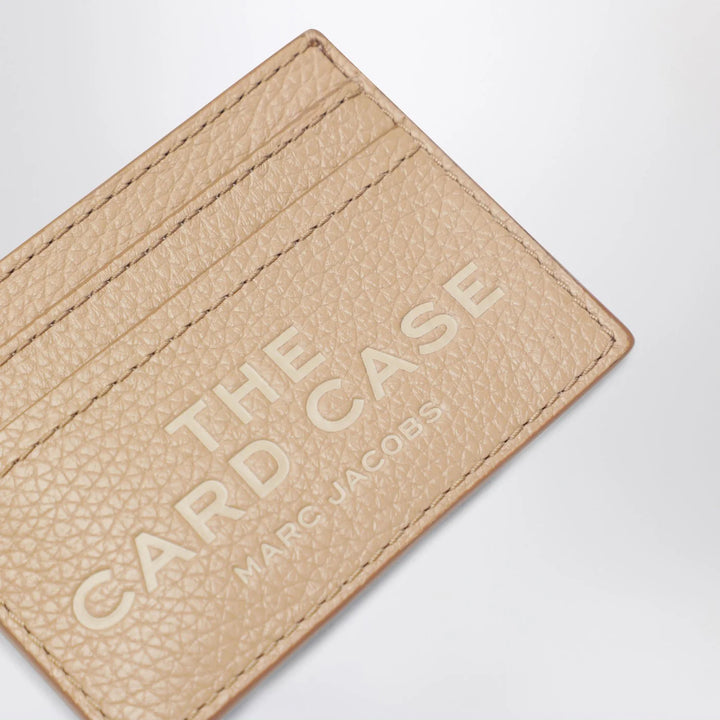 Marc Jacobs - Camel full-grain leather cardholder