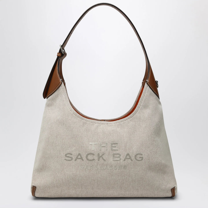 Marc Jacobs - Sack Bag bucket bag in canvas and leather beige/argan