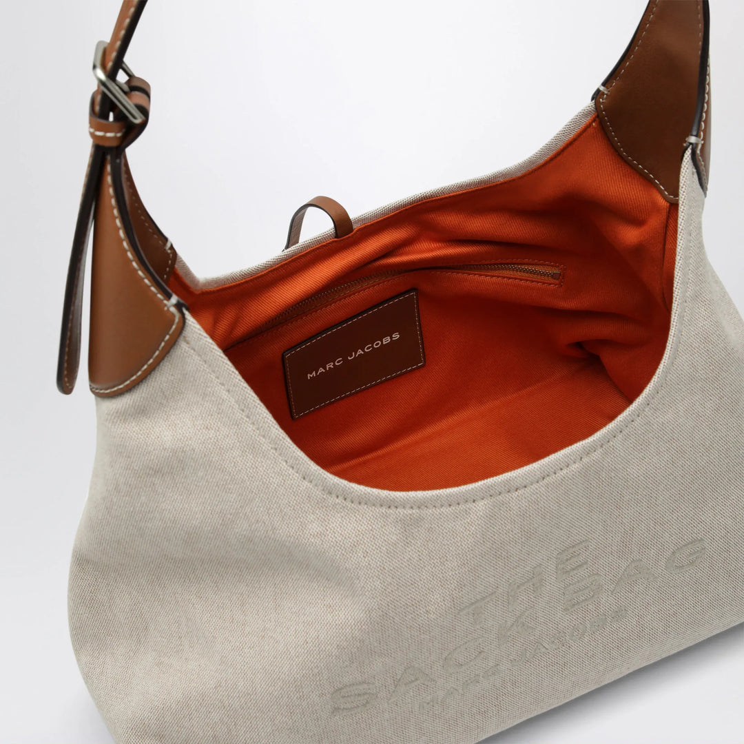 Marc Jacobs - Sack Bag bucket bag in canvas and leather beige/argan