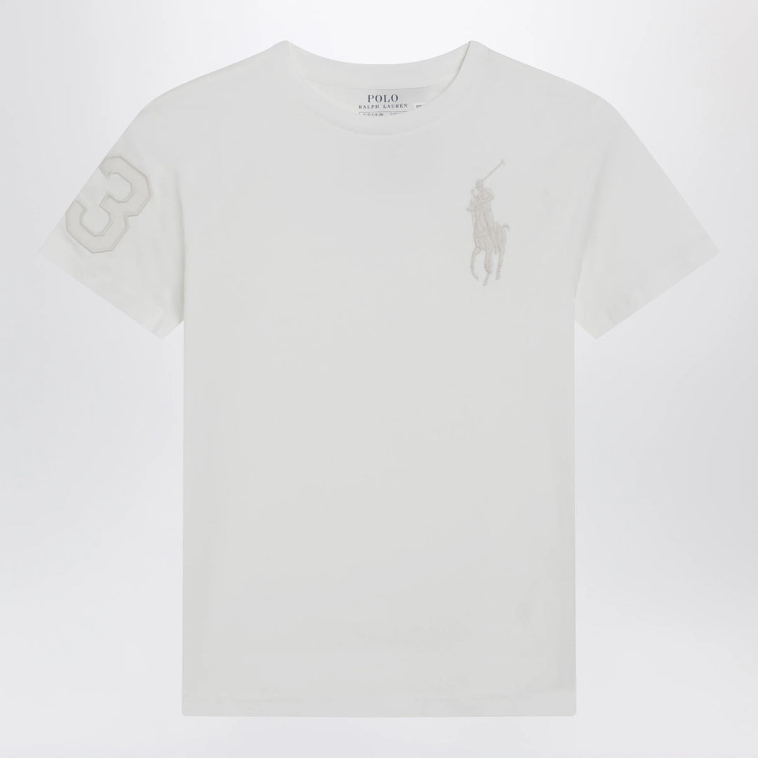 Polo Ralph Lauren - White T-shirt with embroidered logo