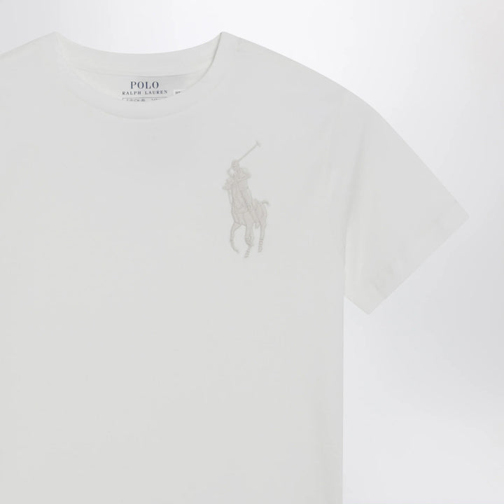 Polo Ralph Lauren - White T-shirt with embroidered logo