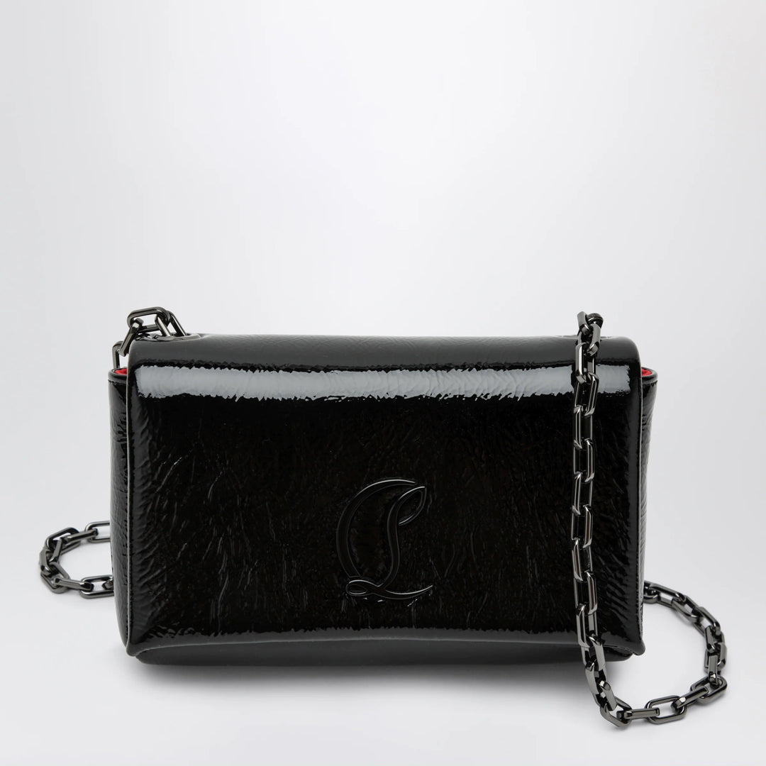 Christian Louboutin - Loubi 54 large flap shoulder bag Black