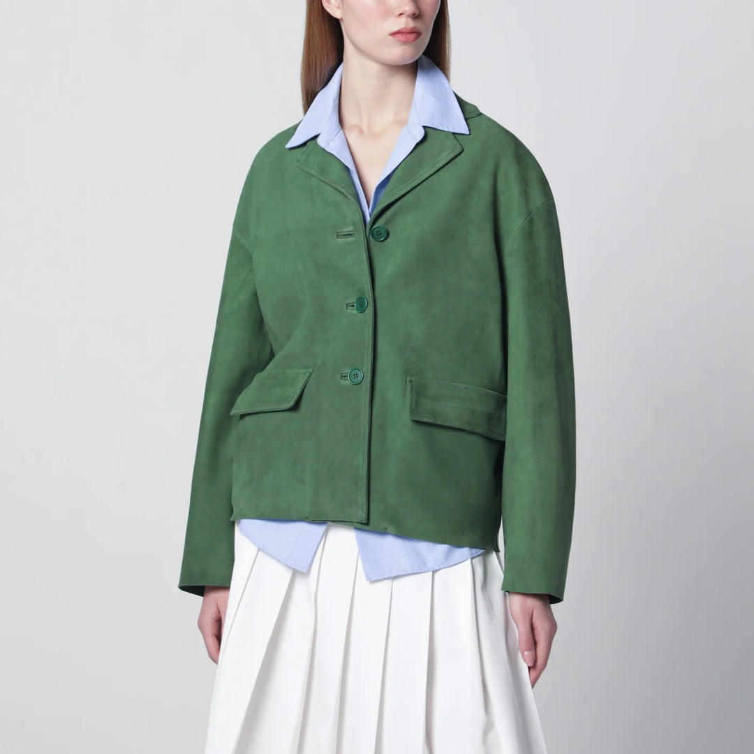 Salvatore Santoro - Green suede jacket