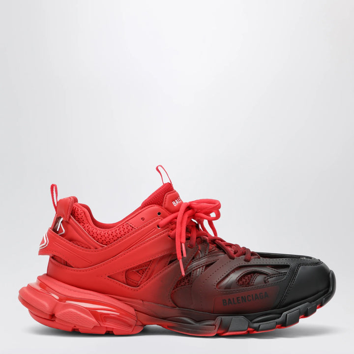 Balenciaga - Track Gradient sneakers in red and black polyurethane