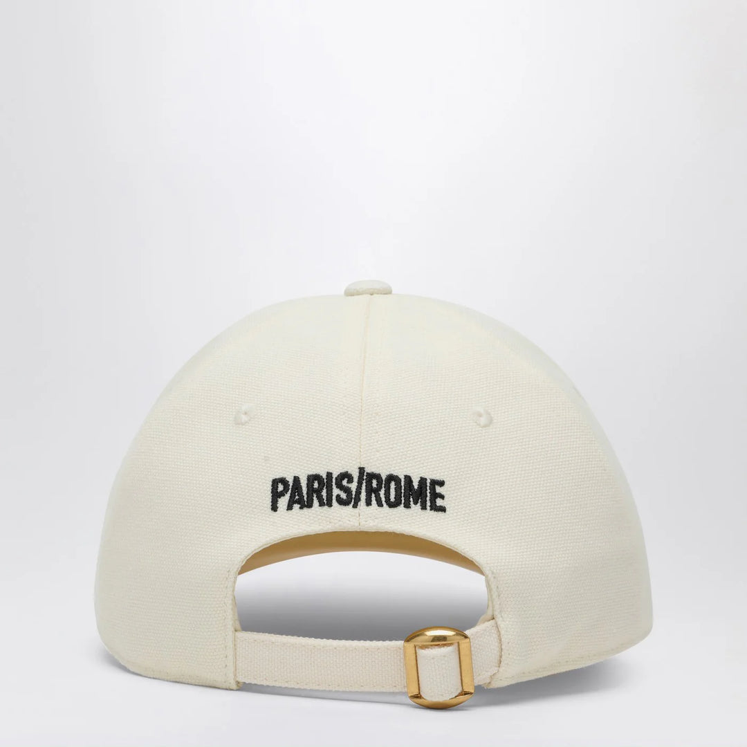 Valentino Garavani - Chez Valentino ivory baseball cap