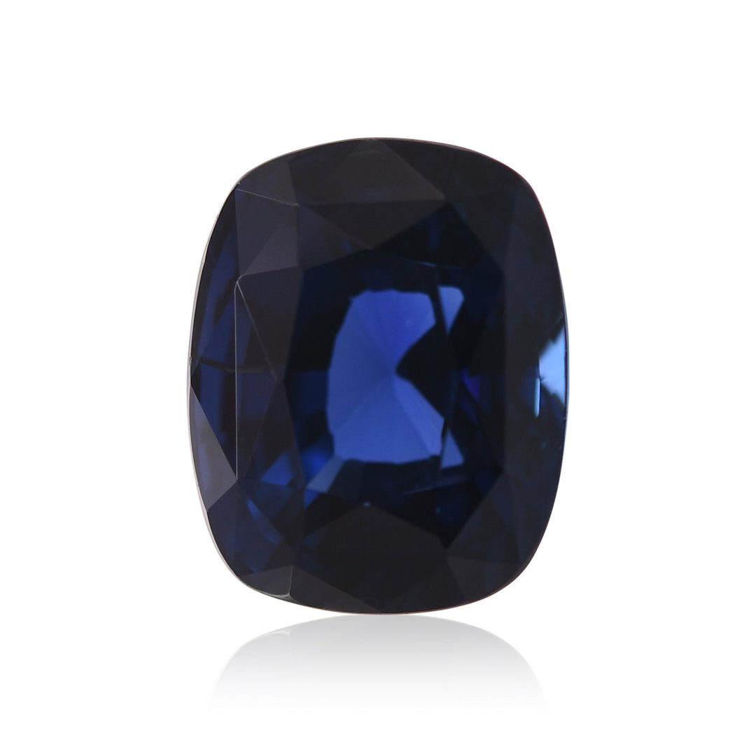 7.90 Carat Blue MADAGASCAR Cushion Sapphire GIA & GUBELIN