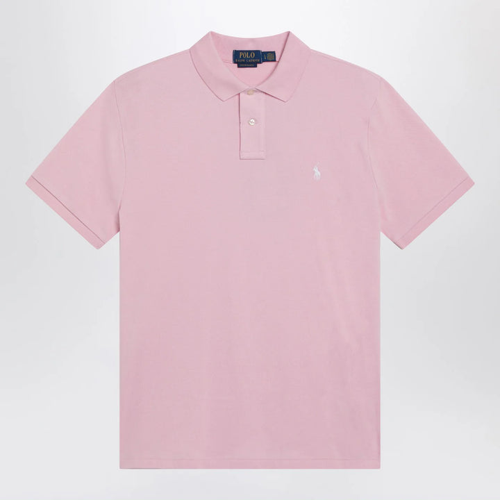 Polo Ralph Lauren - Pink Custom Slim-Fit cotton polo shirt