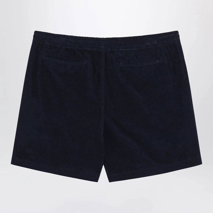 Polo Ralph Lauren - Navy ribbed Classic-Fit shorts