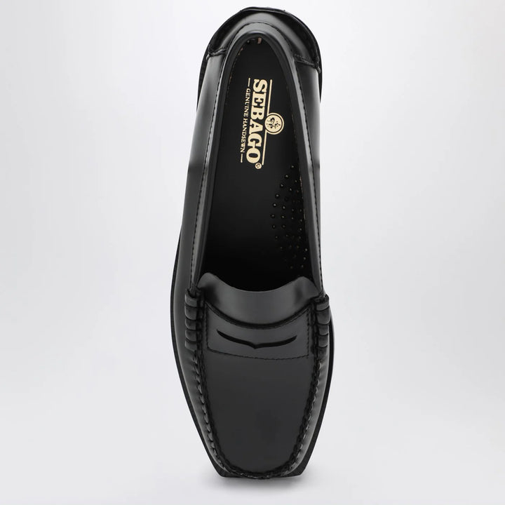 Sebago - Black Madison moccasins in leather