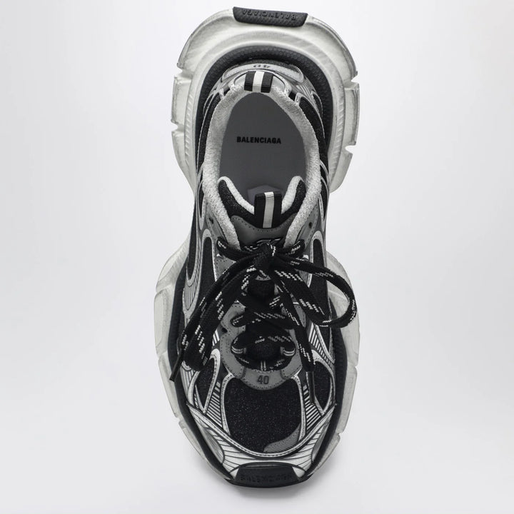 Balenciaga - 3XL Sneakers in black and silver with glitter