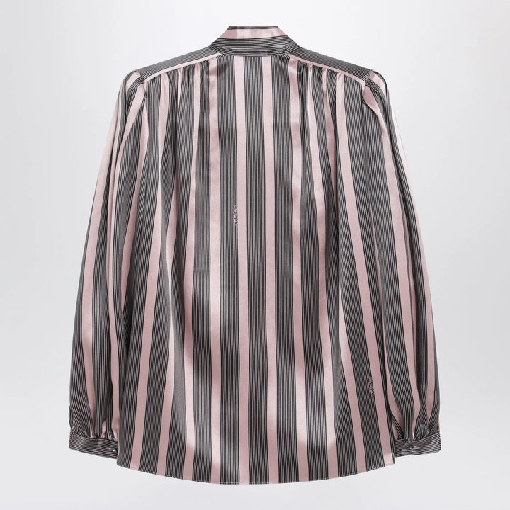 Valentino - Striped Crepe de Chine shirt