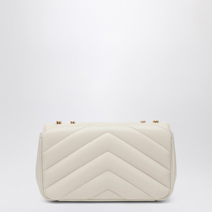 Saint Laurent LouLou small bag white leather