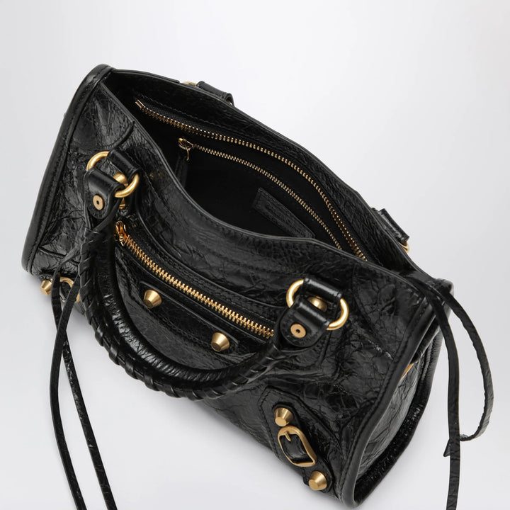 Balenciaga - Le City mini bag in black lambskin
