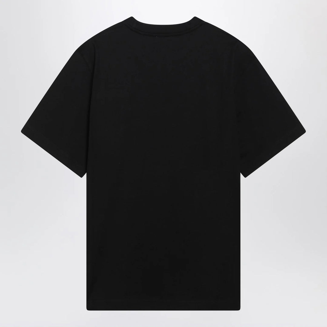 Burberry - Black T-shirt with logo print